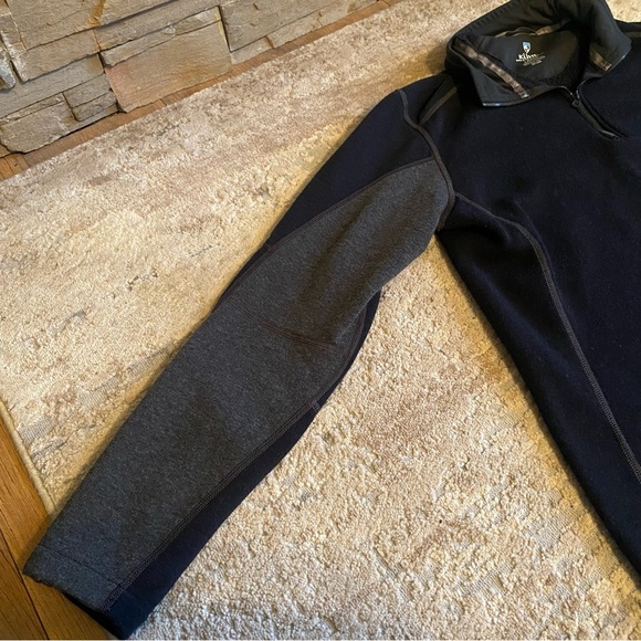 Kuhl Revel Pullover Sweater Sweatshirt Technical Knit Fleece Lined 1/4 Zip: L - Picture 2 of 10